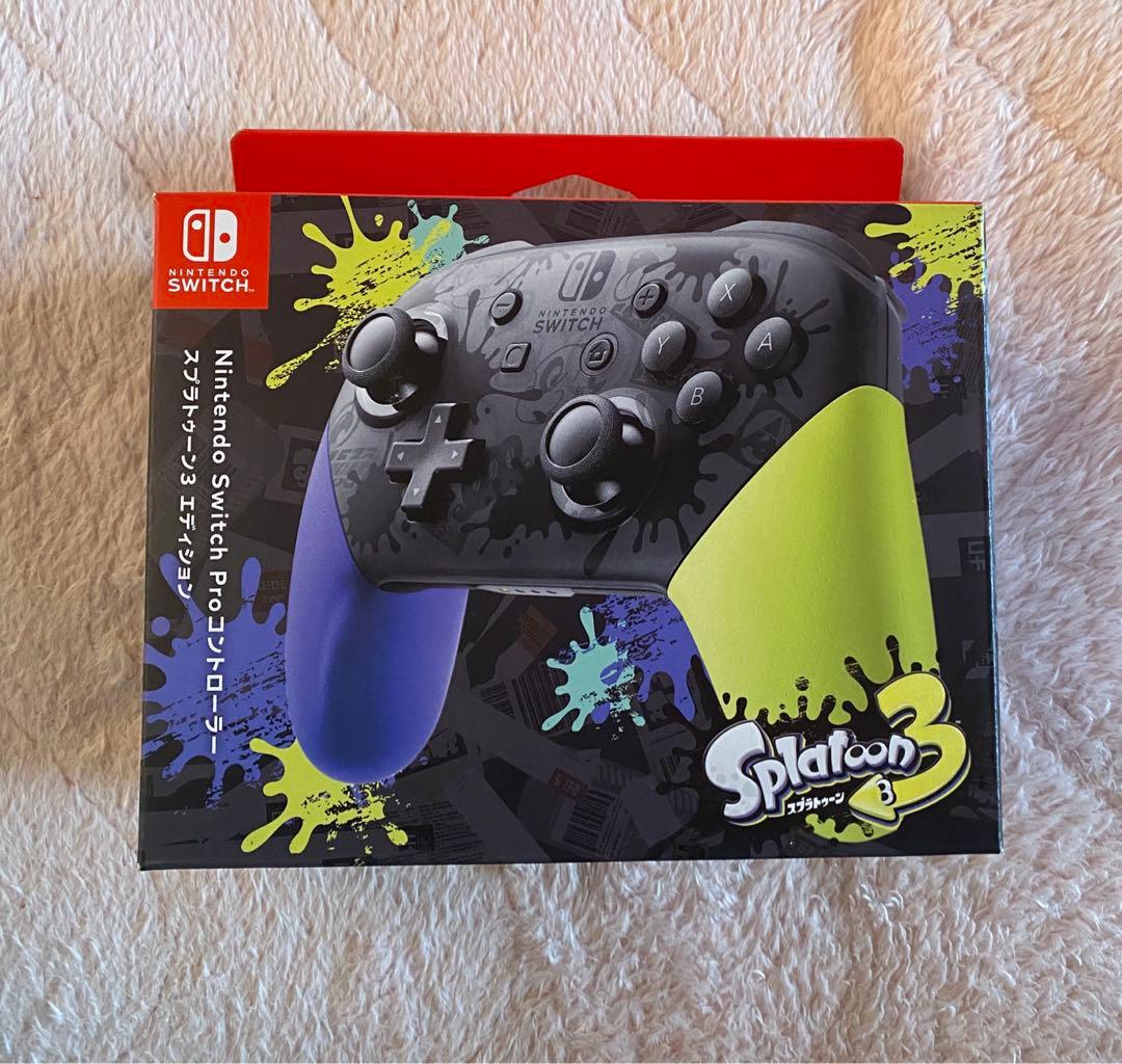 Nintendo Switch Proコントローラー スプラトゥーン3 限定