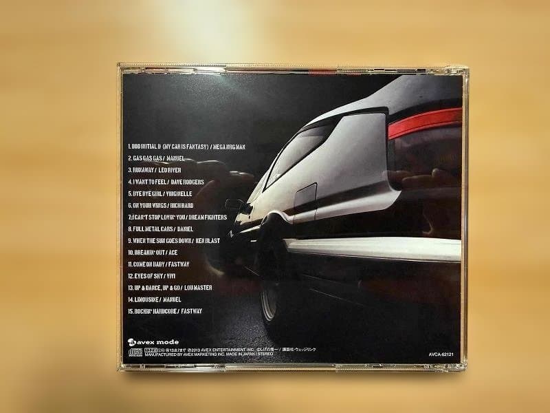 頭文字D　CD10枚セット　ユーロビート　劇中使用曲　しげの秀一
