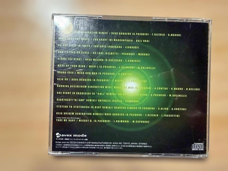 頭文字D　CD10枚セット　ユーロビート　劇中使用曲　しげの秀一