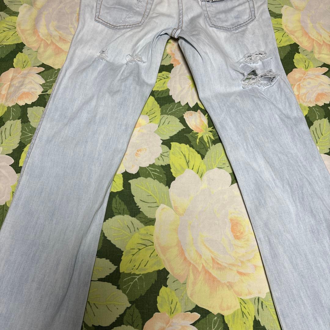 美品【値下げOK】DOLCE & GABBANA ダメージフレアデニム　36
