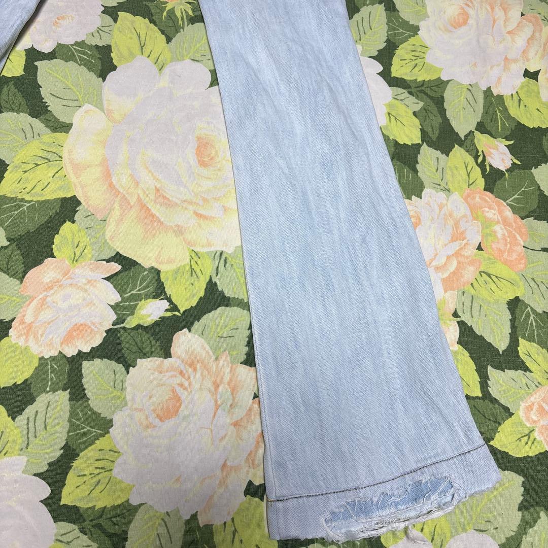 美品【値下げOK】DOLCE & GABBANA ダメージフレアデニム　36