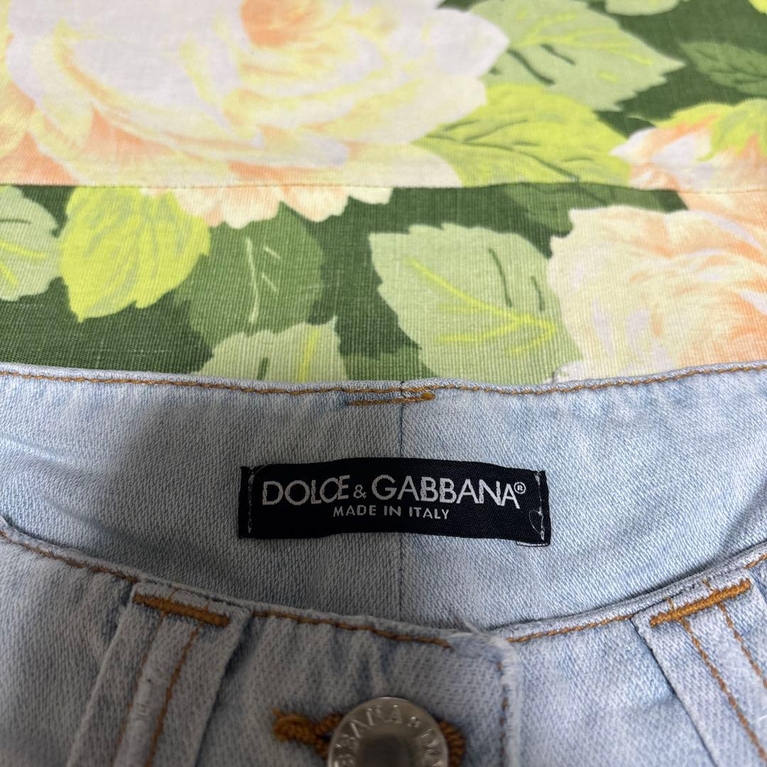 美品【値下げOK】DOLCE & GABBANA ダメージフレアデニム　36