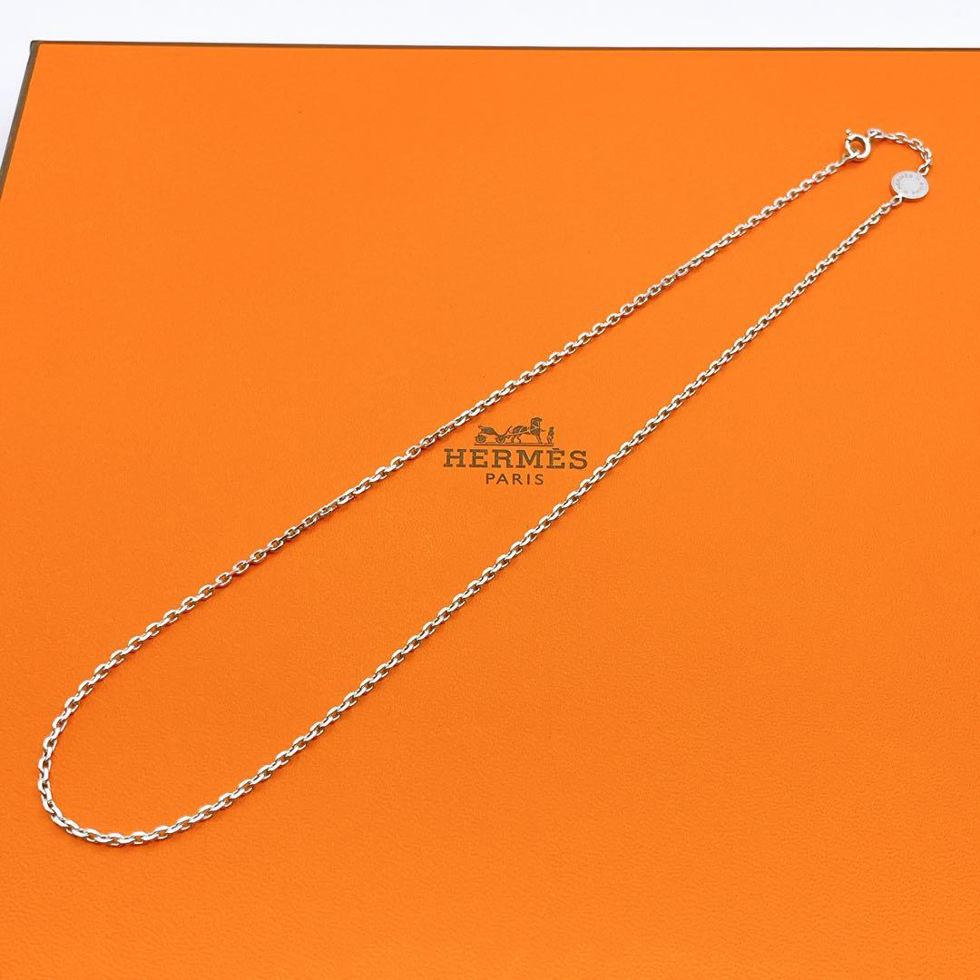 HERMES ネックレス　チェーン　ヴィンテージ　 セリエ　シルバー925