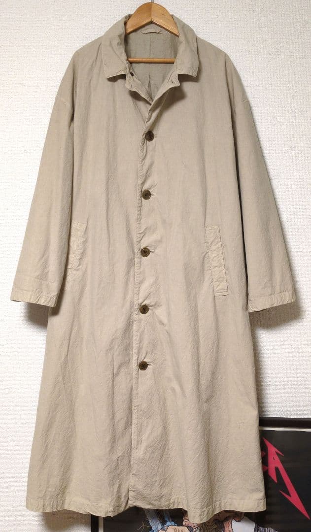 nest robe ネストローブ スーピマコットン　ステンカラーコート　日本製