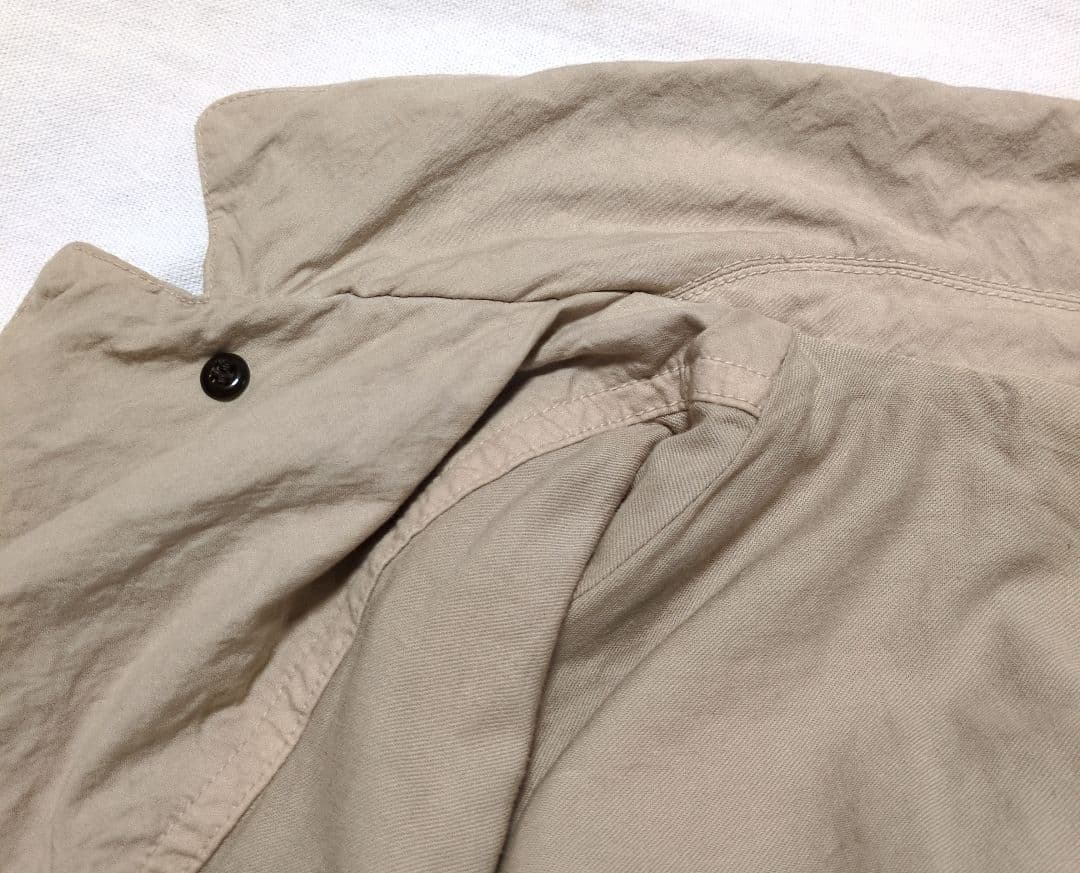 nest robe ネストローブ スーピマコットン　ステンカラーコート　日本製