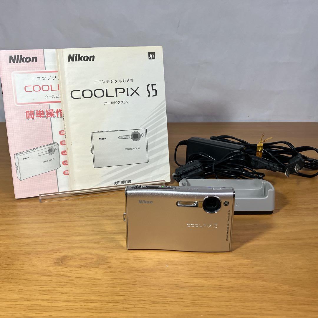 Nikon COOLPIX S5 デジカメ 本体 付属品多数 動作品