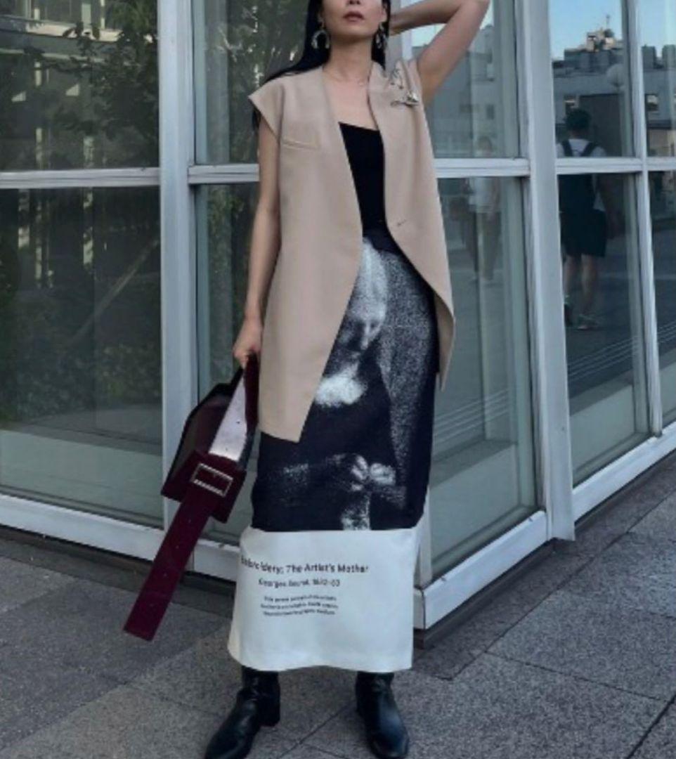 AMERI×THE MET ILINE SKIRT