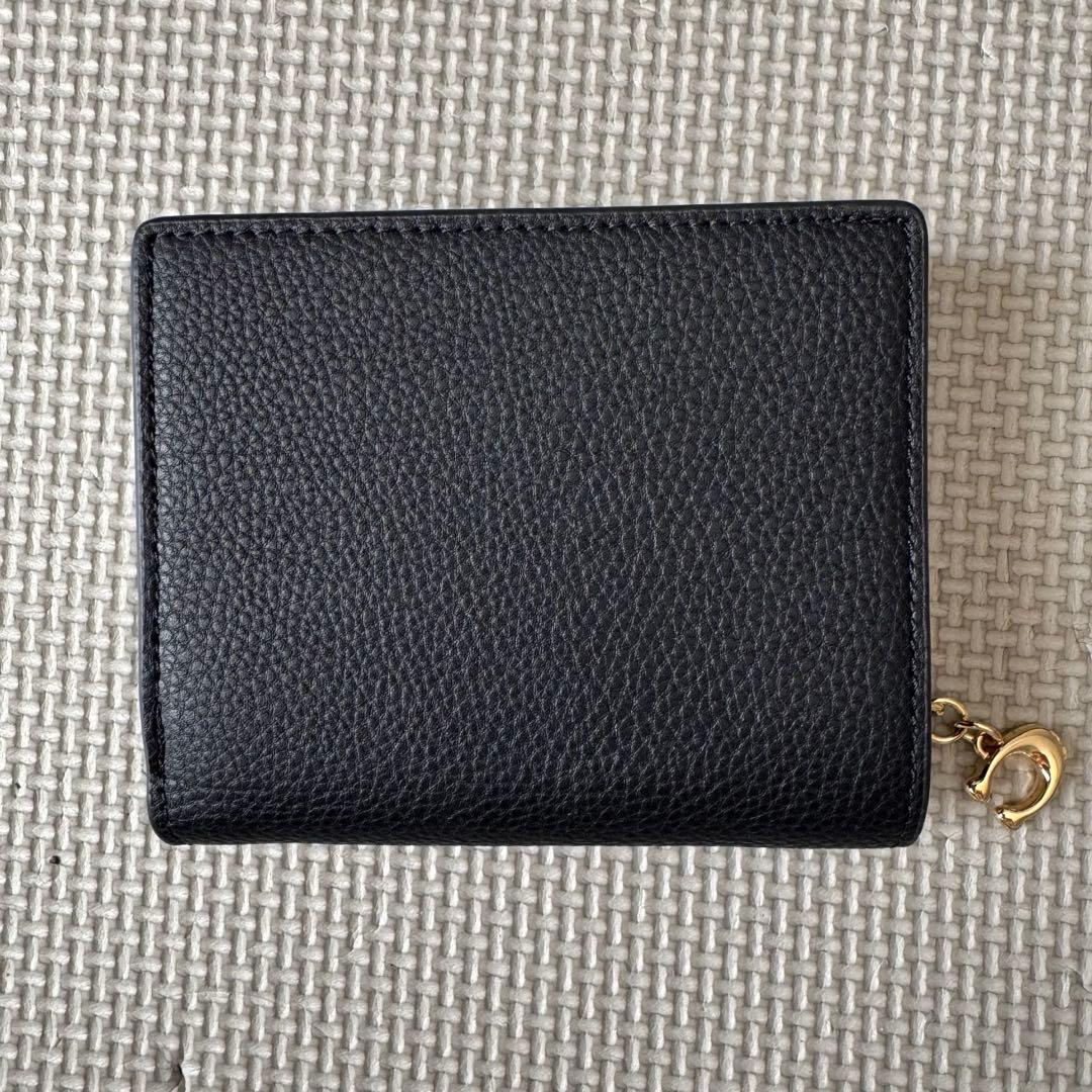 ⭐️新品・正規品 ⭐️COACH コーチ 二つ折り財布 ブラック C2862