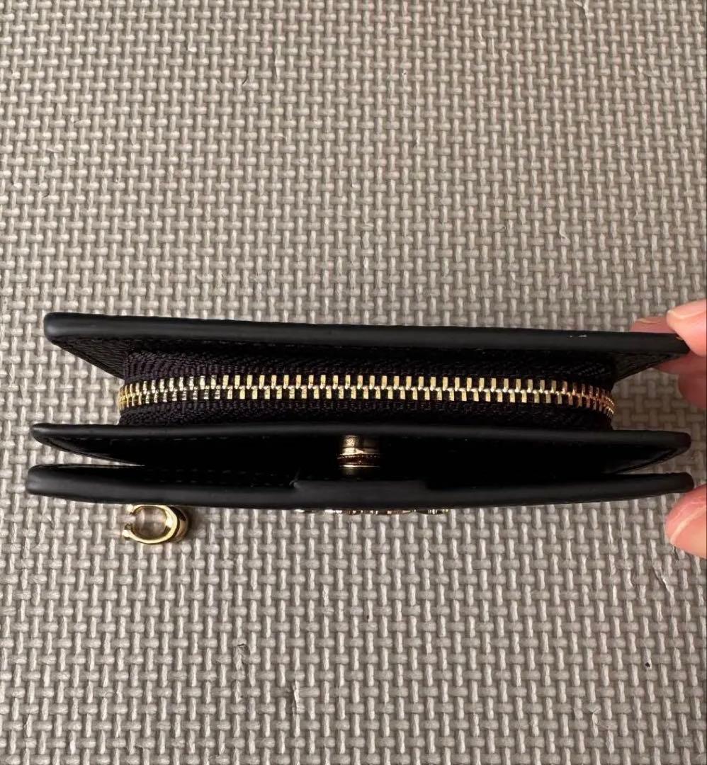 ⭐️新品・正規品 ⭐️COACH コーチ 二つ折り財布 ブラック C2862