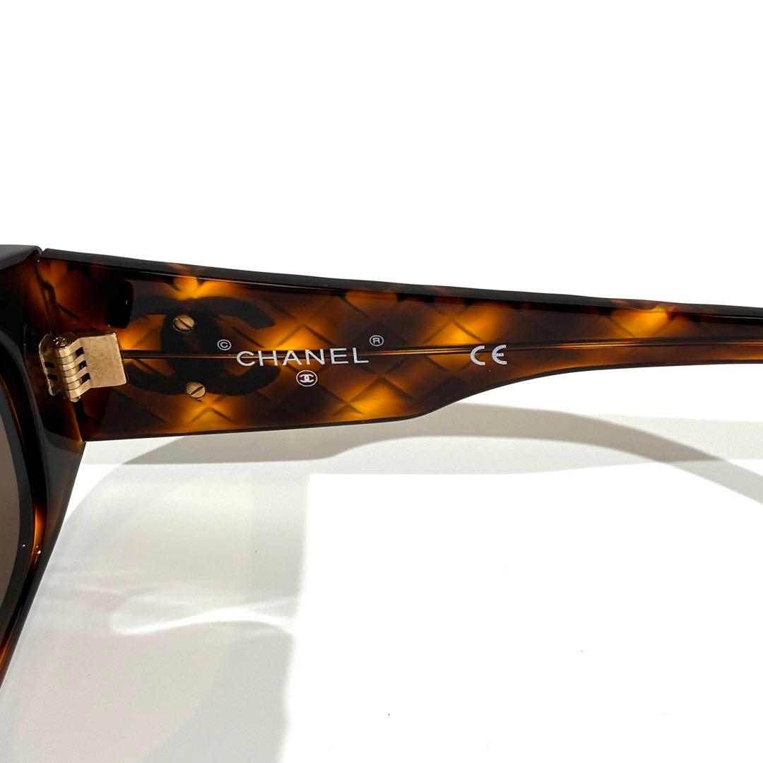 CHANEL シャネル サングラス ココマーク マトラッセ べっ甲