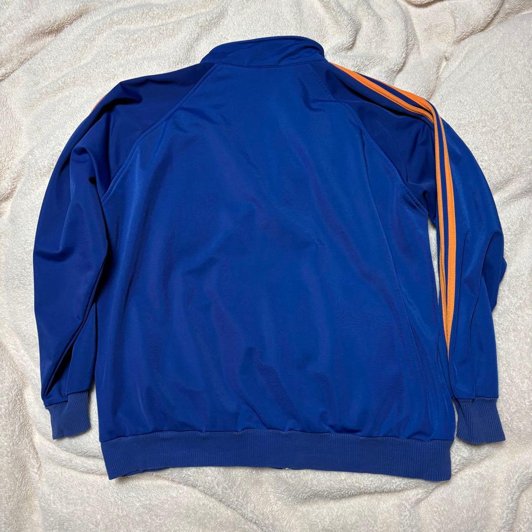 Mサイズ adidas アディダス トラックジャケット ブルー×オレンジ