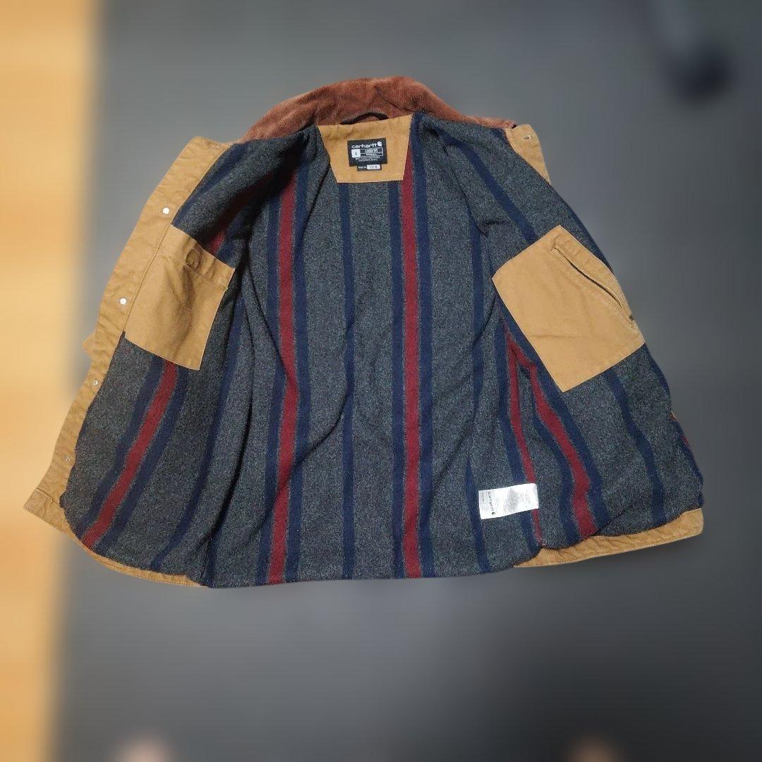 Carhartt カバーオール ミシガンチョアコート Sサイズ フード付き