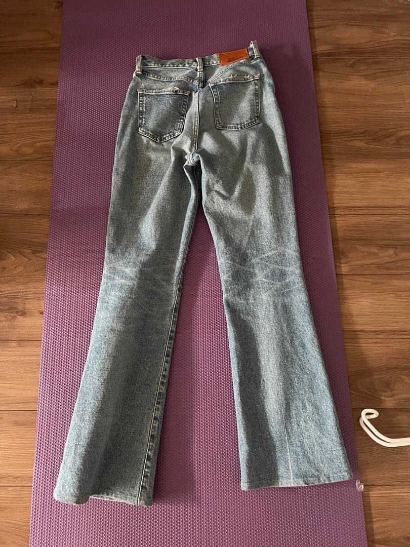 【最終値下げ中】moussy MVS FLARE 26インチ フレアデニム