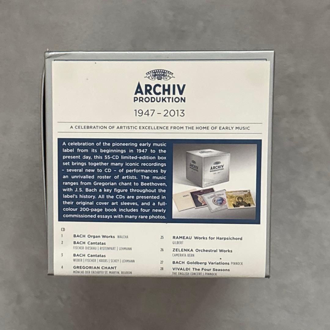 クラシック CD ARCHIV PRODUKTION 1947-2013 55CD