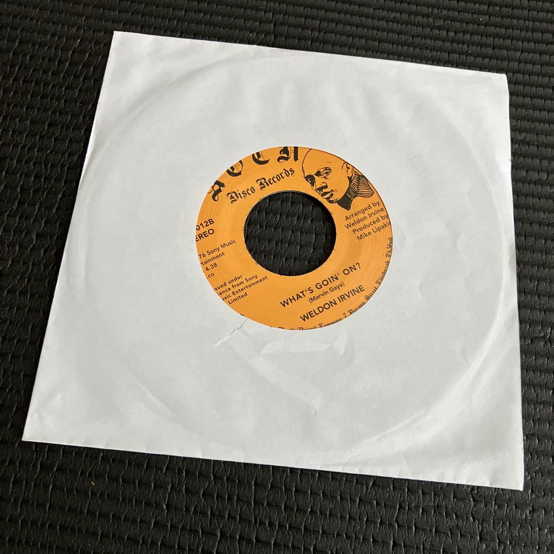新品WELDON IRVINE I LOVE YOU 7インチ レコード