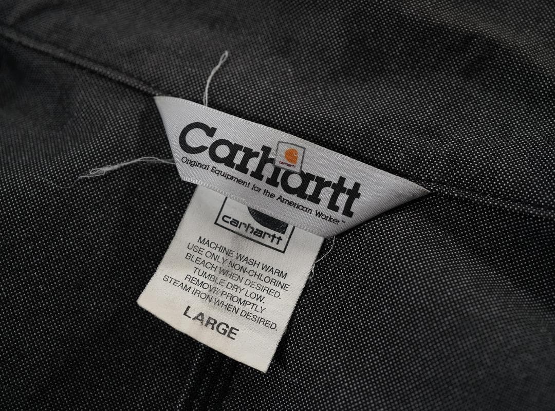 00s Carhartt チョアコート グレーカラー ワークウェア Large