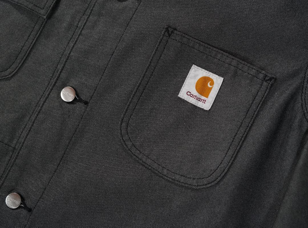 00s Carhartt チョアコート グレーカラー ワークウェア Large