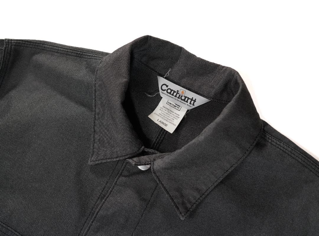 00s Carhartt チョアコート グレーカラー ワークウェア Large