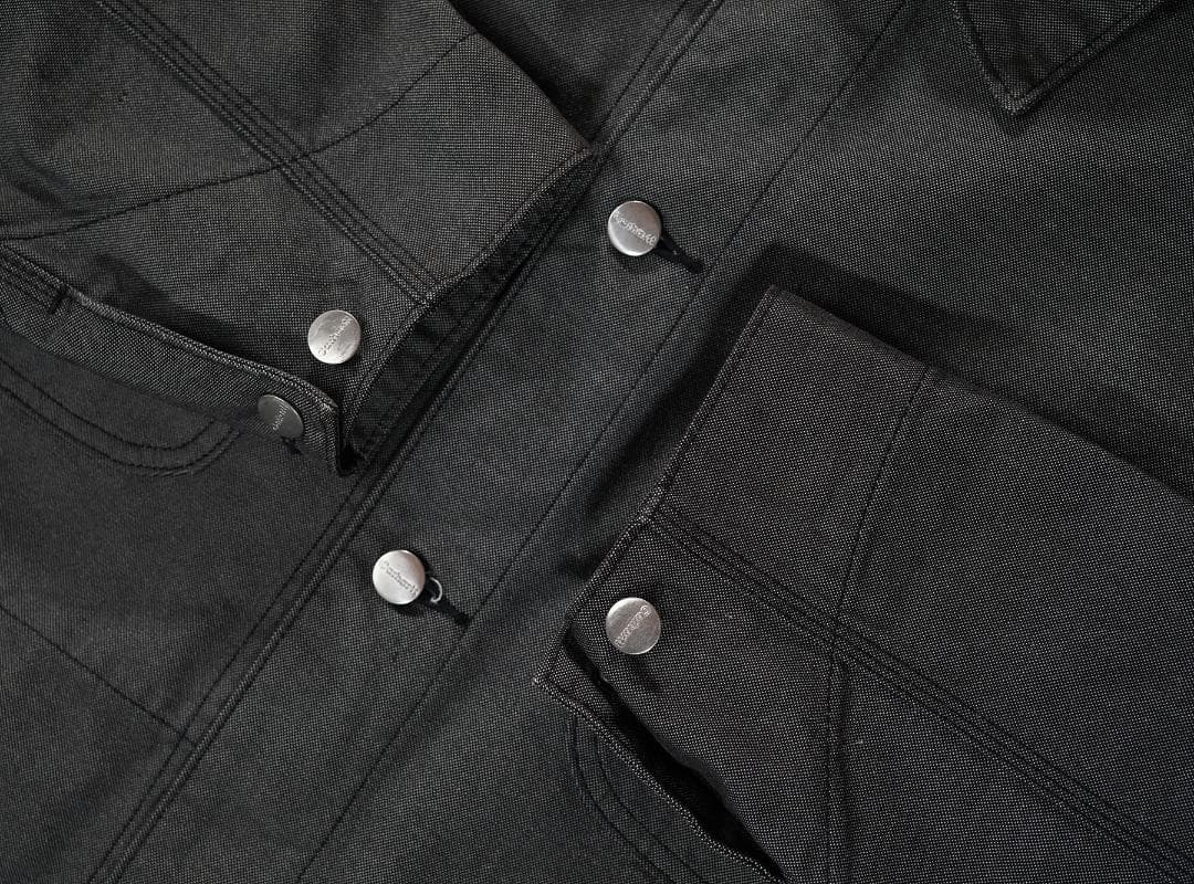 00s Carhartt チョアコート グレーカラー ワークウェア Large