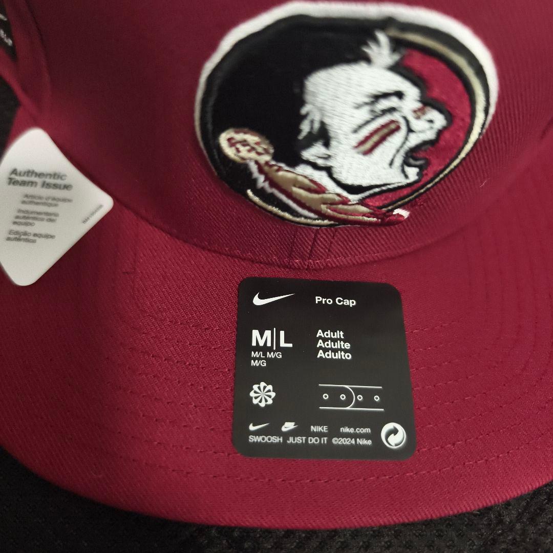 【新品】Nike × フロリダ州立大学 セミノールズ Pro Cap M/L