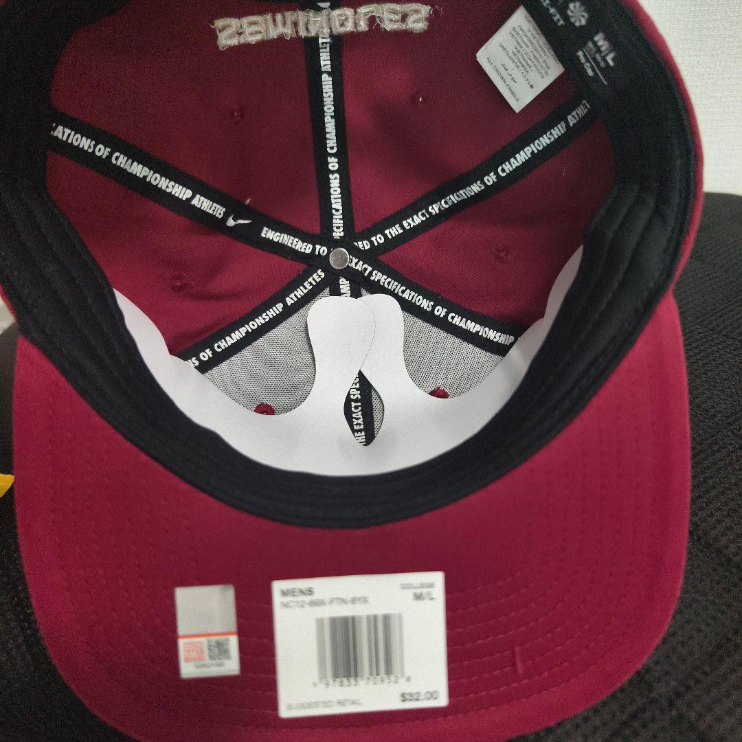 【新品】Nike × フロリダ州立大学 セミノールズ Pro Cap M/L