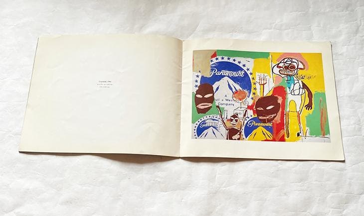 展覧会図録 COLLABORATIONS BASQUIAT & WARHOL
