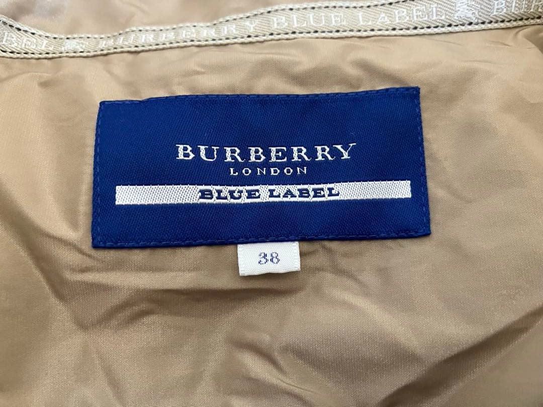 BURBERRY BLUE LABEL ベージュジャケット 38