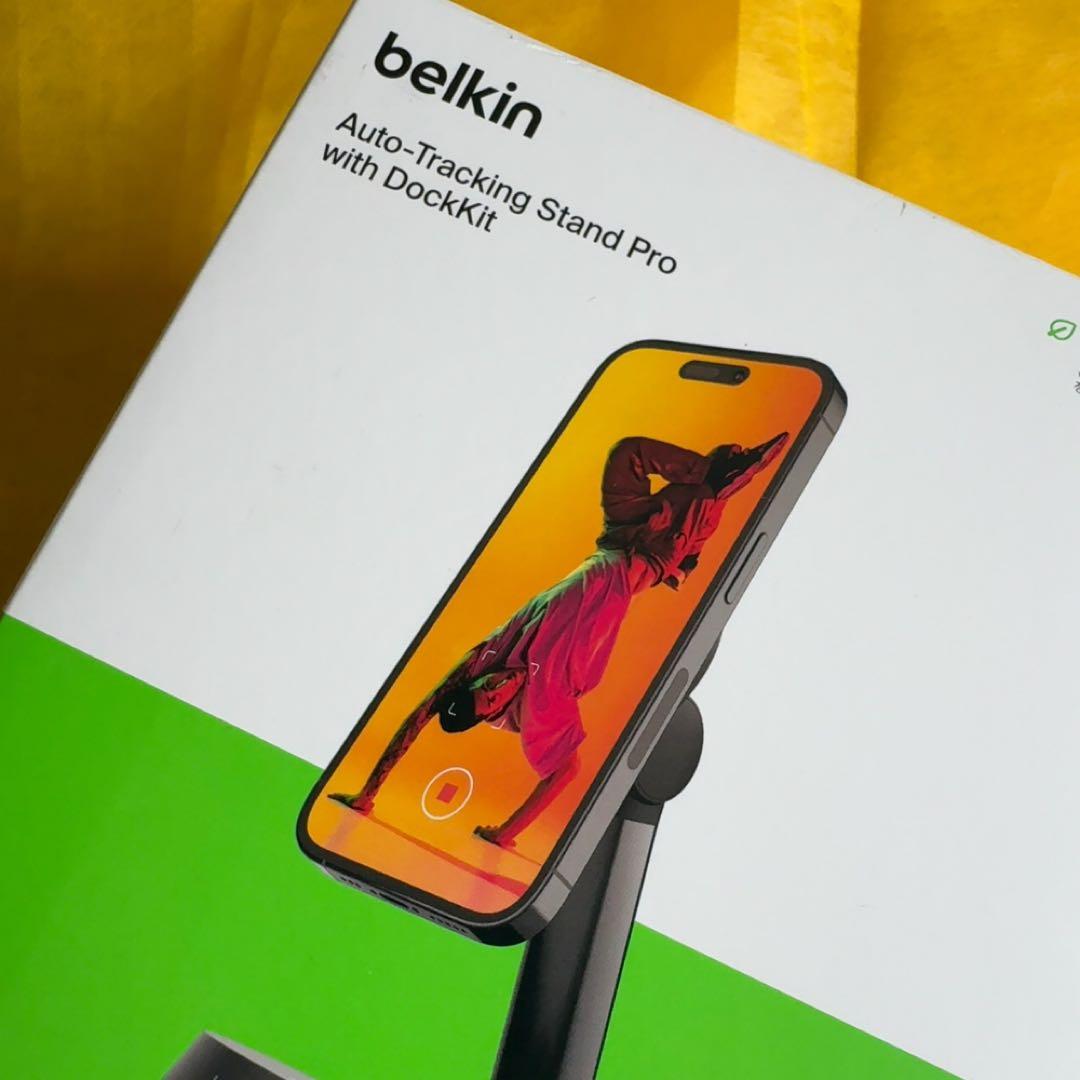 安心の匿名発送 Belkin Stand Pro 自動追跡スマホ用