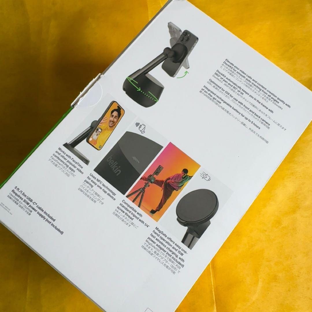 安心の匿名発送 Belkin Stand Pro 自動追跡スマホ用