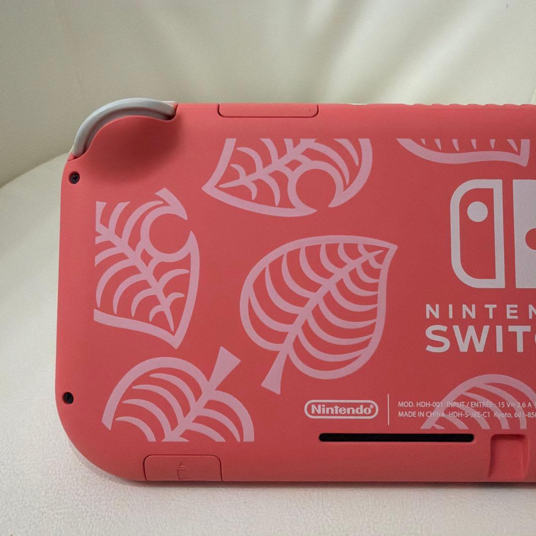 【美品】Switch Lite あつまれどうぶつの森 しずえアロハ柄