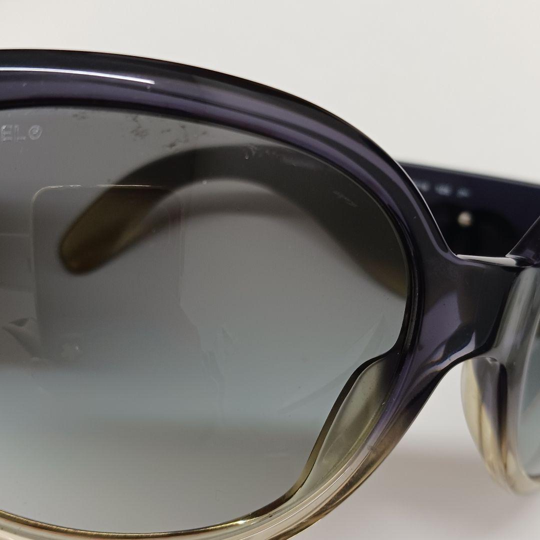 (A) CHANEL シャネル サングラス 63□19 ココマーク レディース
