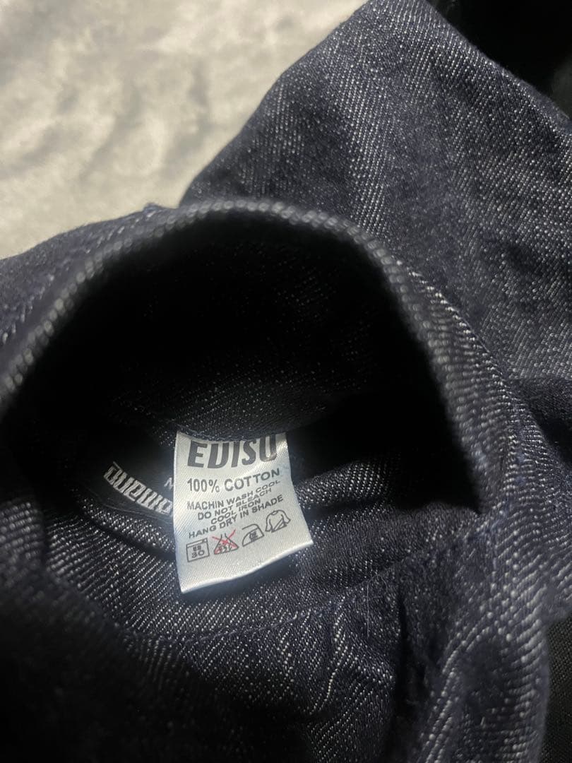 EVISU エヴィス デニム ベスト リバーシブル