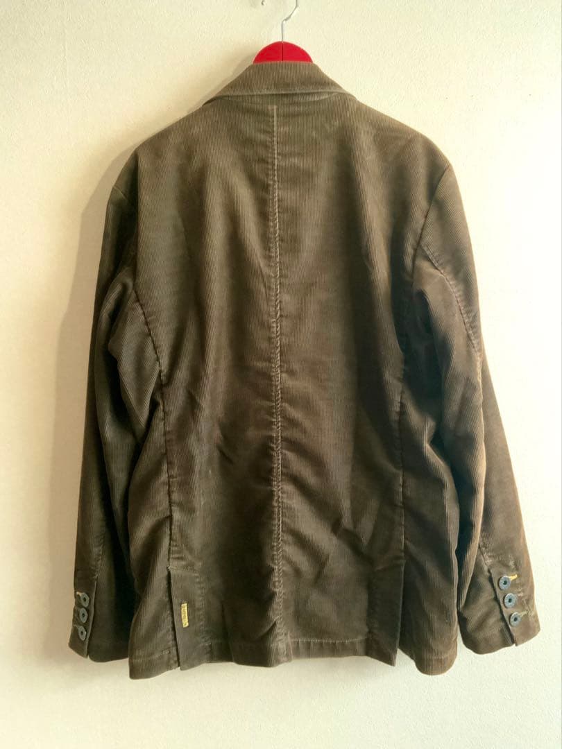 90s 00s ARMANI JEANS コーデュロイ テーラード ジャケット