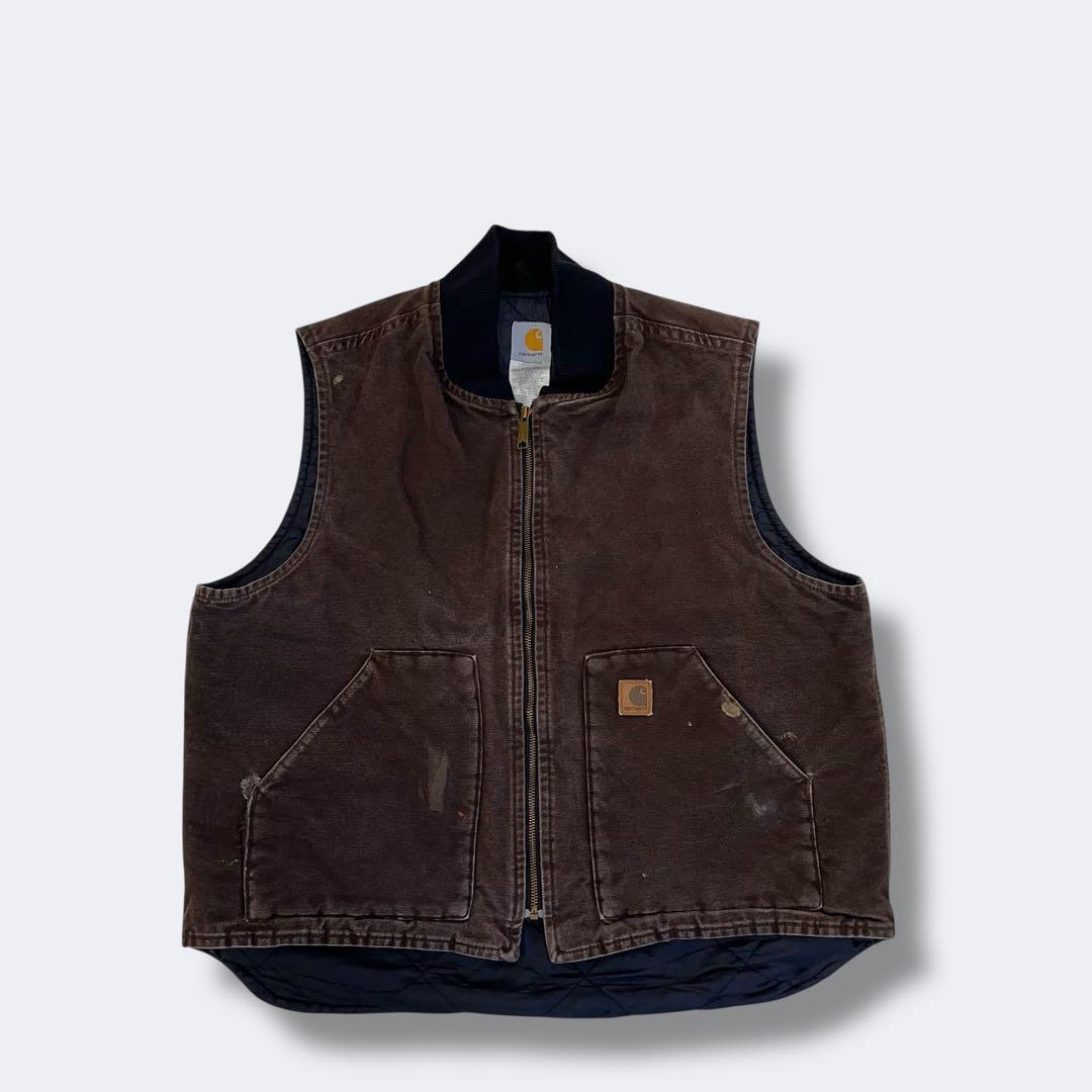 90s〜00’s Carhartt カーハート ダック地 ベスト