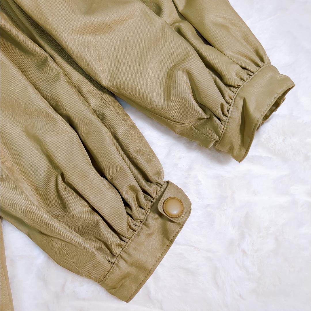Kanebo Silk ファーカラー ロングコート 絹100% 日本製 Fサイズ