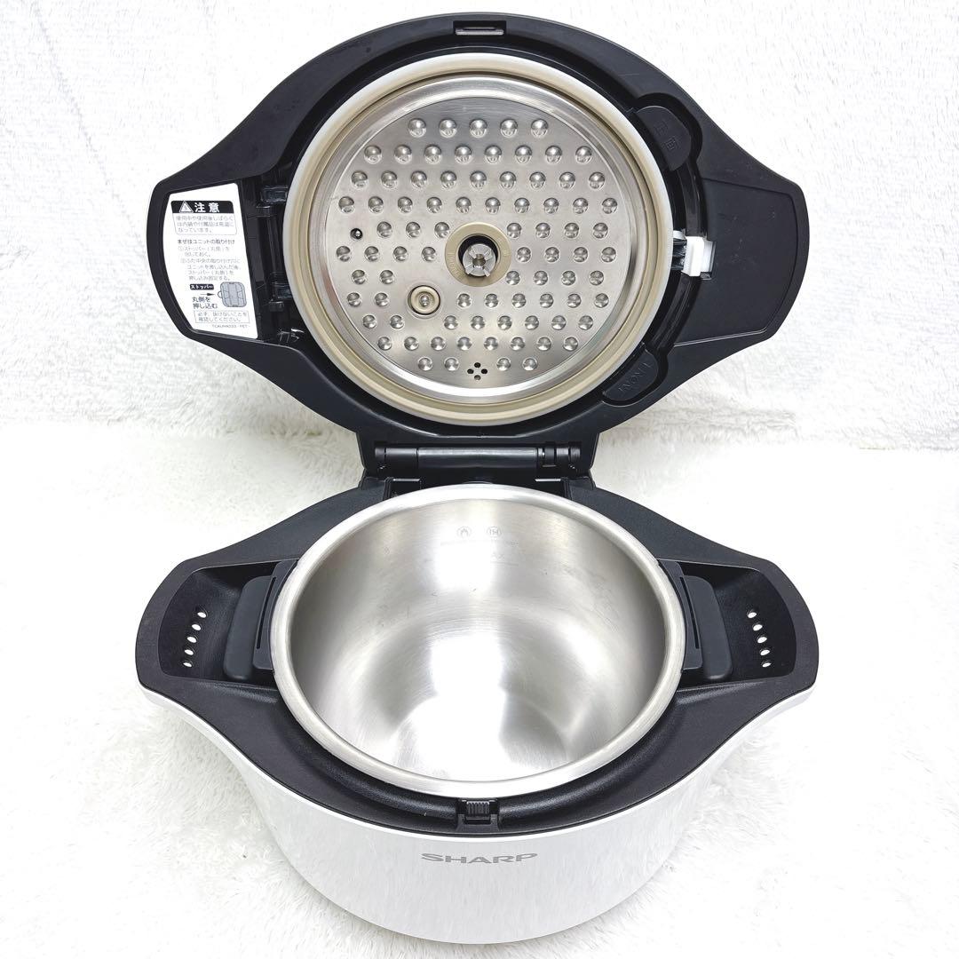 SHARP HEALSIO ヘルシオ ホットクックKN-HW24E-W