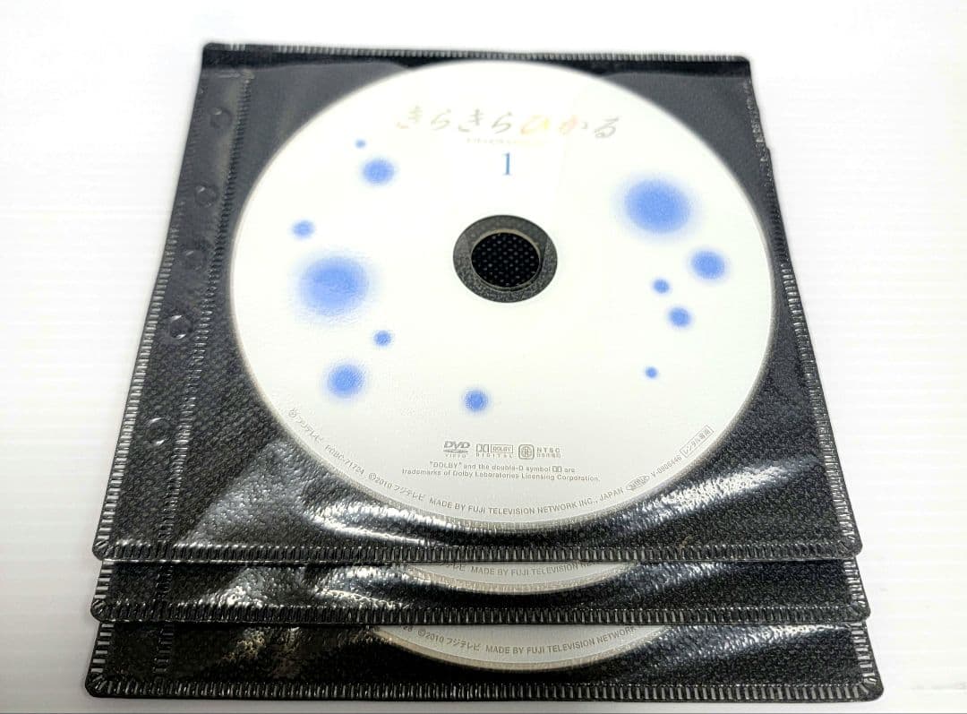 DVD きらきらひかる 全6巻　深津絵里 柳葉敏郎　レンタル落ち