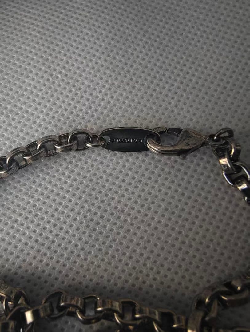 バレンシアガ BALENCIAGA 剣のペンダント ネックレス 新品同様