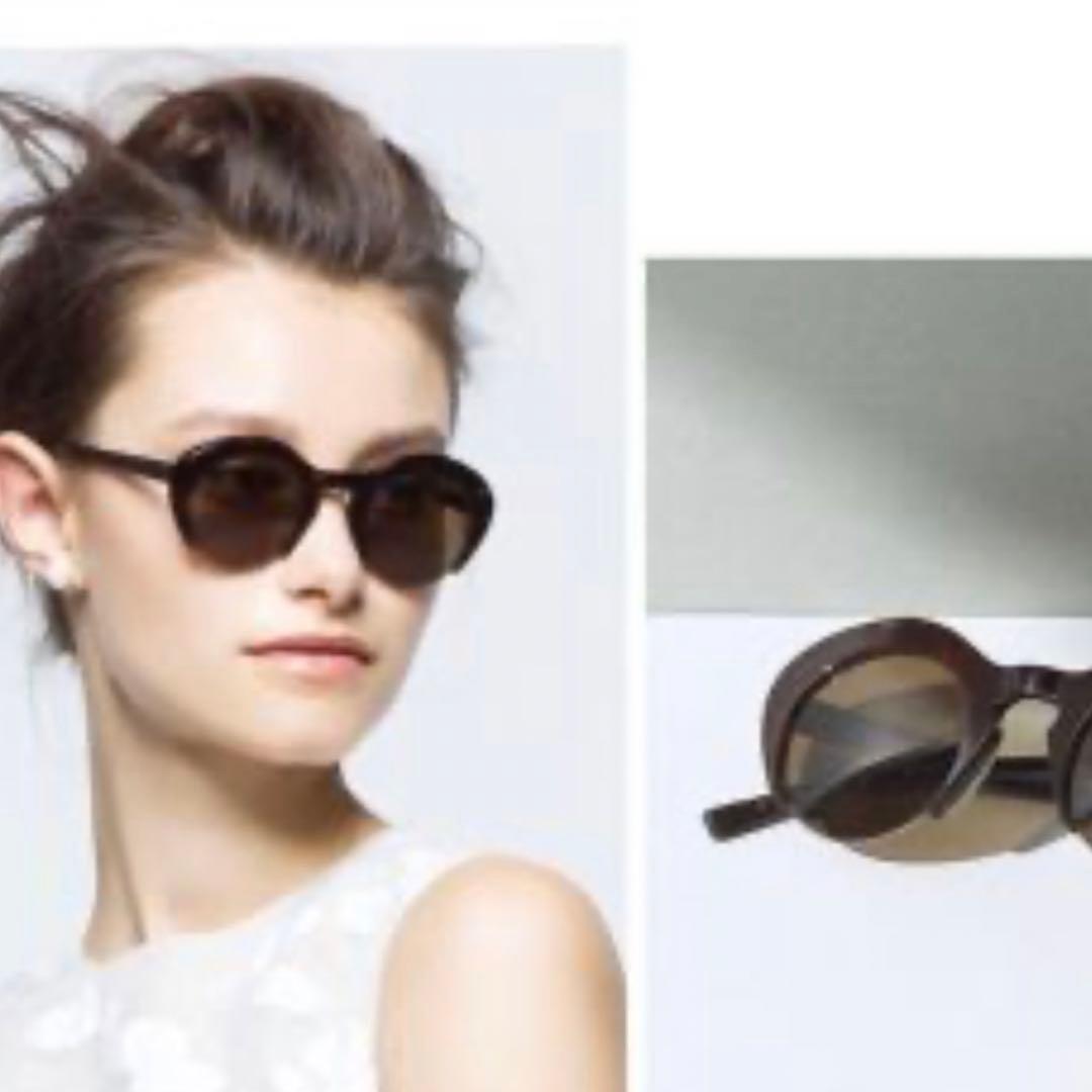 Ｄａｉｓｙ　Ｌｉｎデイジーリンサングラス　Ｍａｒｇａｎブラウン系　美品　【中古】