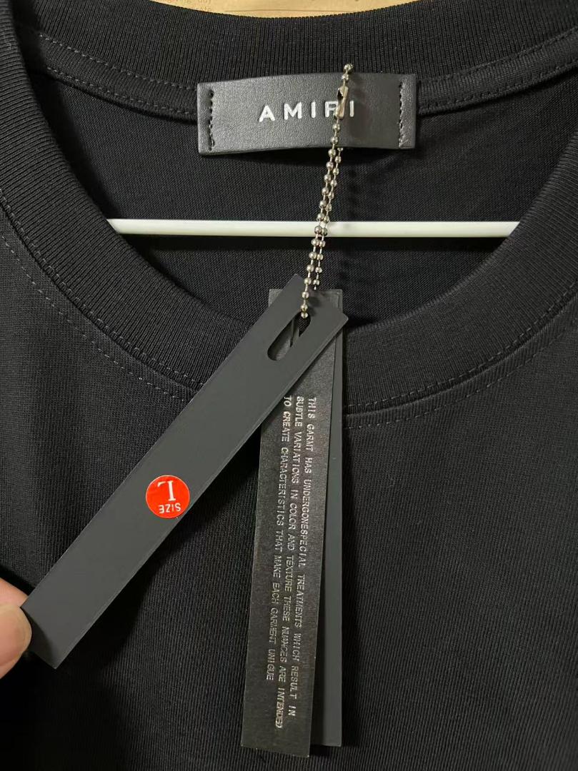 AMIRI ブラック Tシャツ L