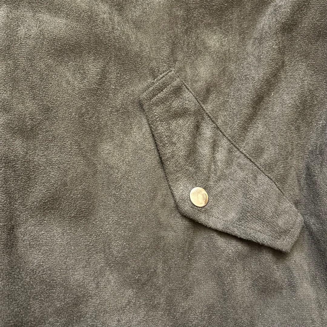 ジャケット・アウター y2k black CASPER JOHN AIVER suede jacket