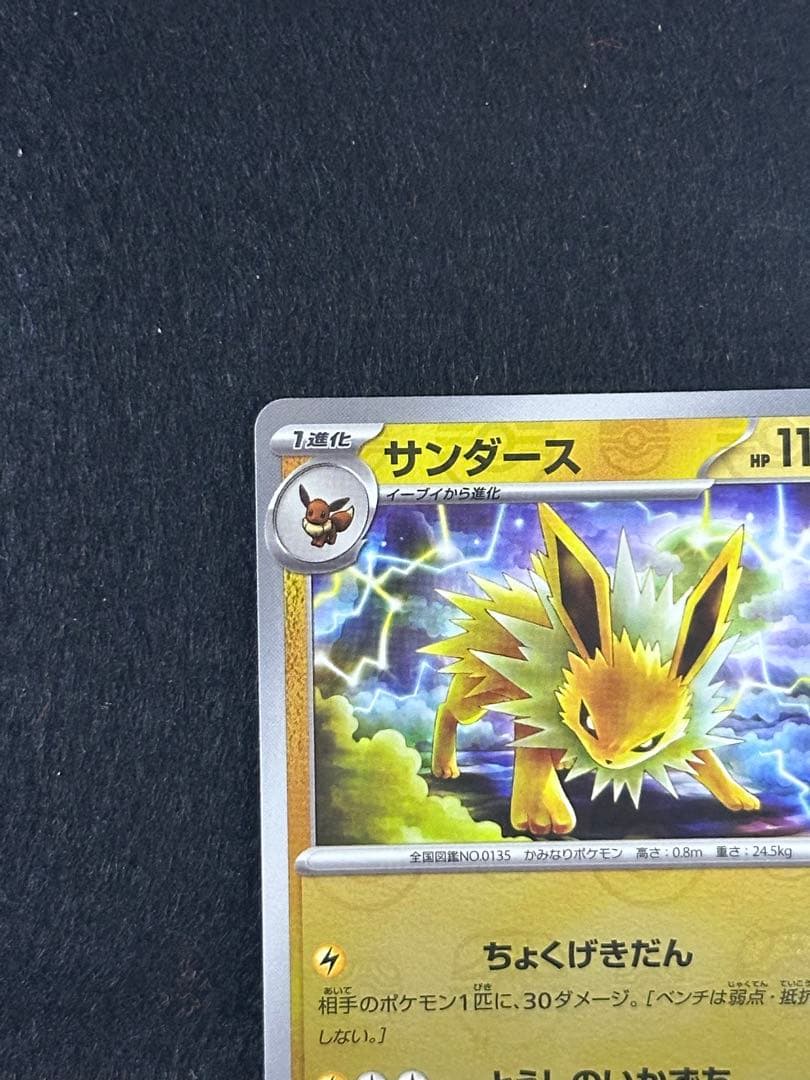 サンダース135/165 ニンフィア068/187　マスターボール柄　まとめ