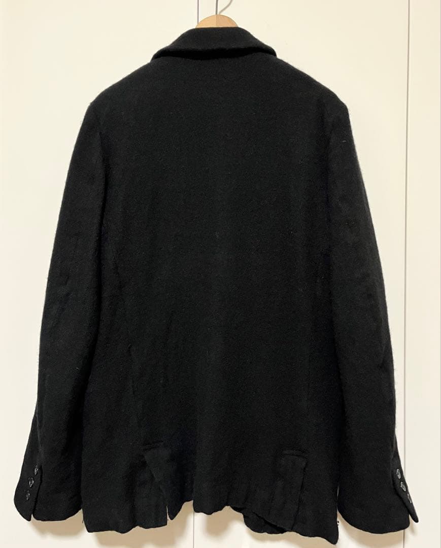 25AW ブラックコムデギャルソン ウール縮絨　ジャケット