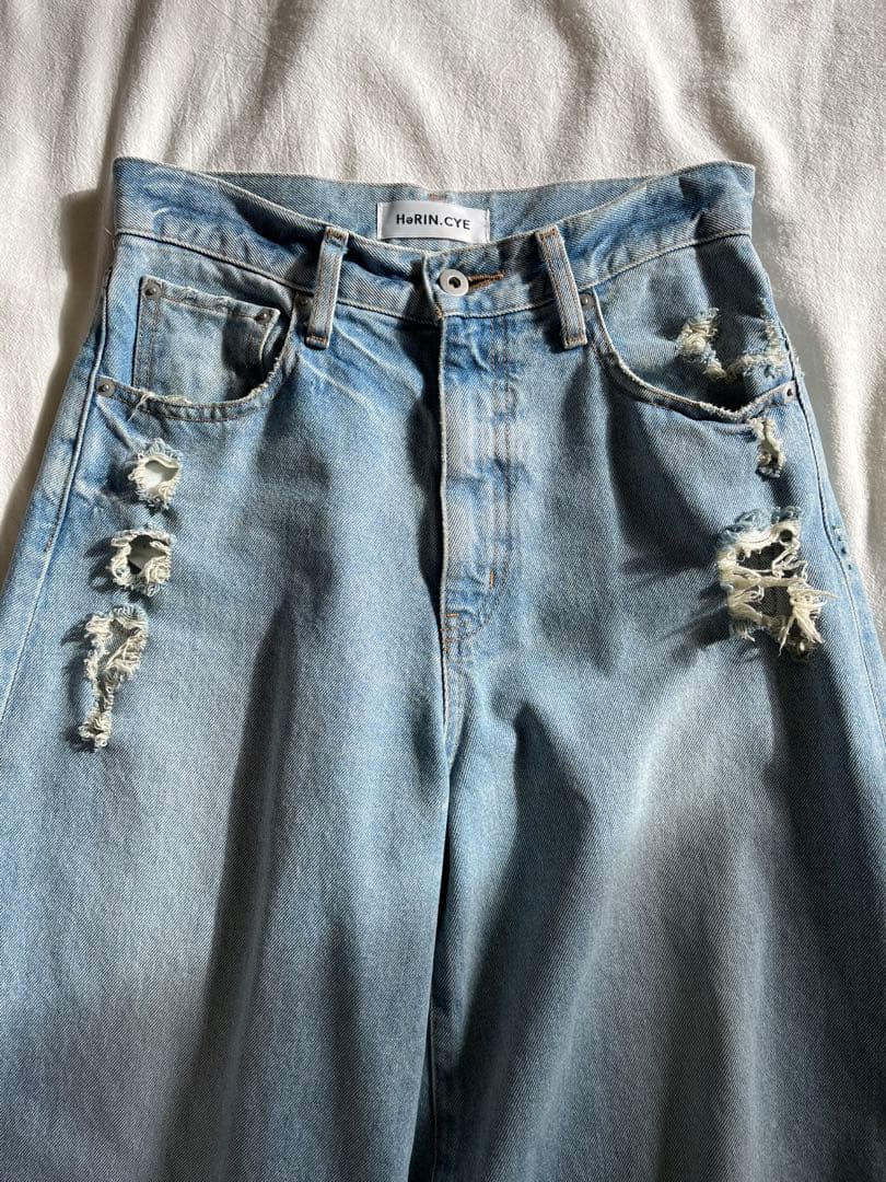 d*n様 HeRIN.CYE cocoon denim pants 36