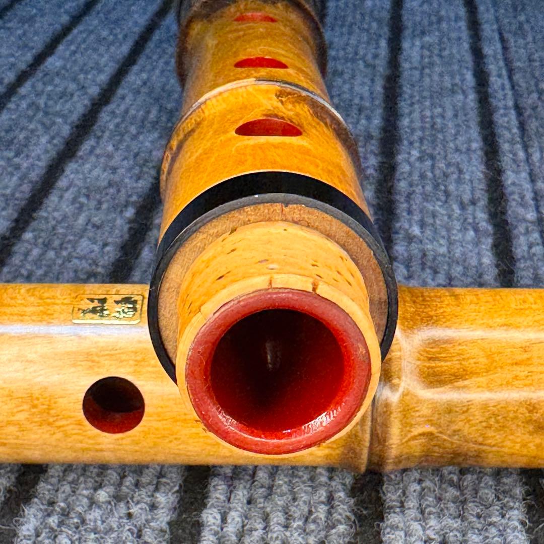 尺八 ワダ楽器 蝴蝶 (楓)一尺八寸管