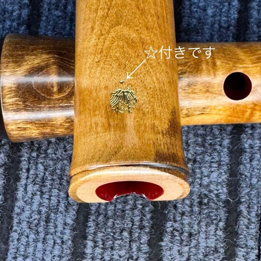 尺八 ワダ楽器 蝴蝶 (楓)一尺八寸管