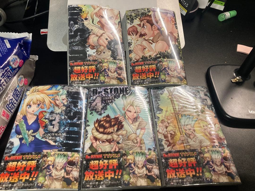 [美品]Dr.STONE ドクターストーン 1〜19巻セット＋白夜reboot
