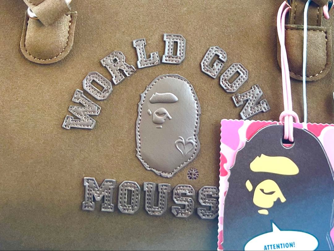 MOUSSY×A・BATHING APEコラボ バッグ 新品未使用