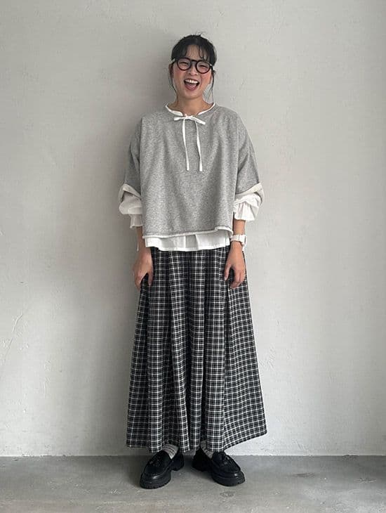 ソウルベリー　主役になりたくないチェックのスカート
