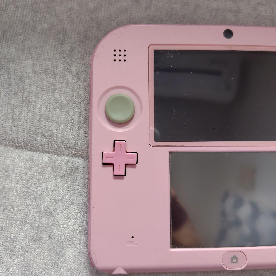 2DS 本体 3DS 任天堂 ピンク 充電器 箱なし 美品 初期化済 SDカード